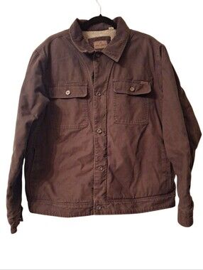 Woolrich Brown Lined Jacket Men's XL